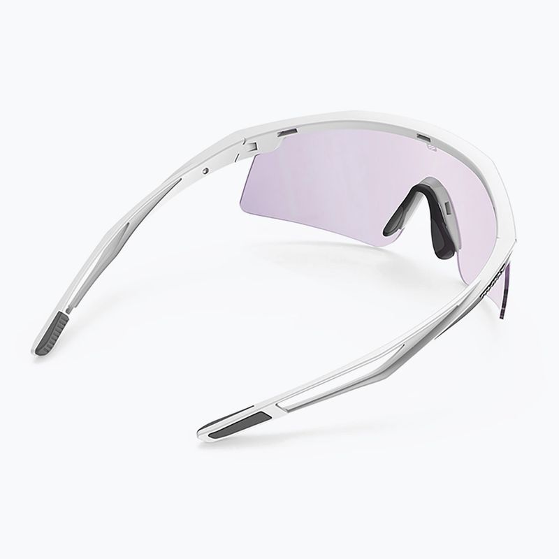 Sunglasses Rudy Project Turbolence white matte/impactx photochromic 2 laser purple 5