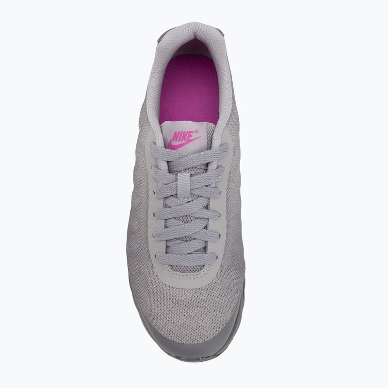 Children's shoes Nike Air Max Invigor Print atmosphere grey/gunsmoke/hyper magenta AH5261-001 5