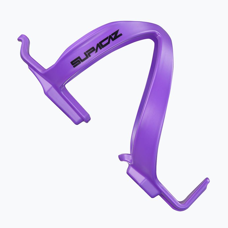 SUPACAZ Fly Cage Poly neon purple bottle cage 2