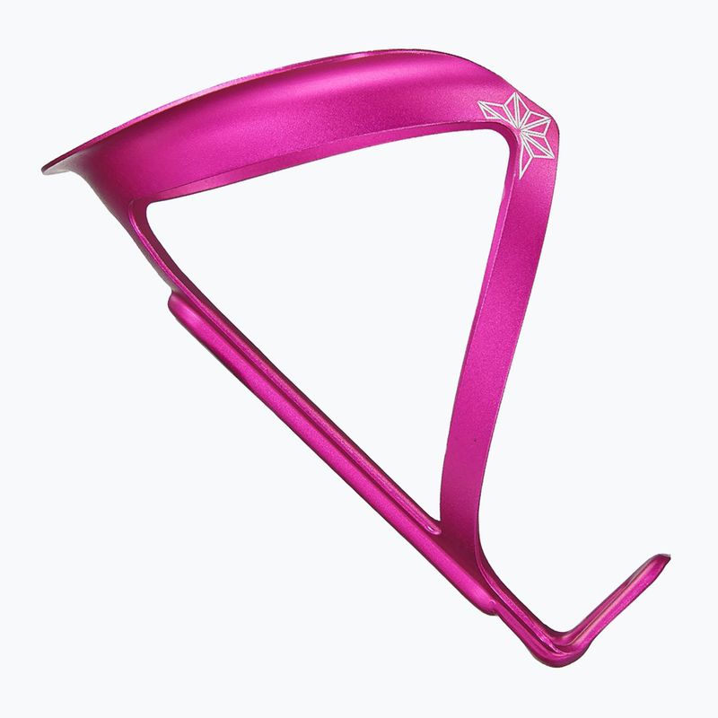 SUPACAZ Fly Cage Ano neon pink bottle cage 2