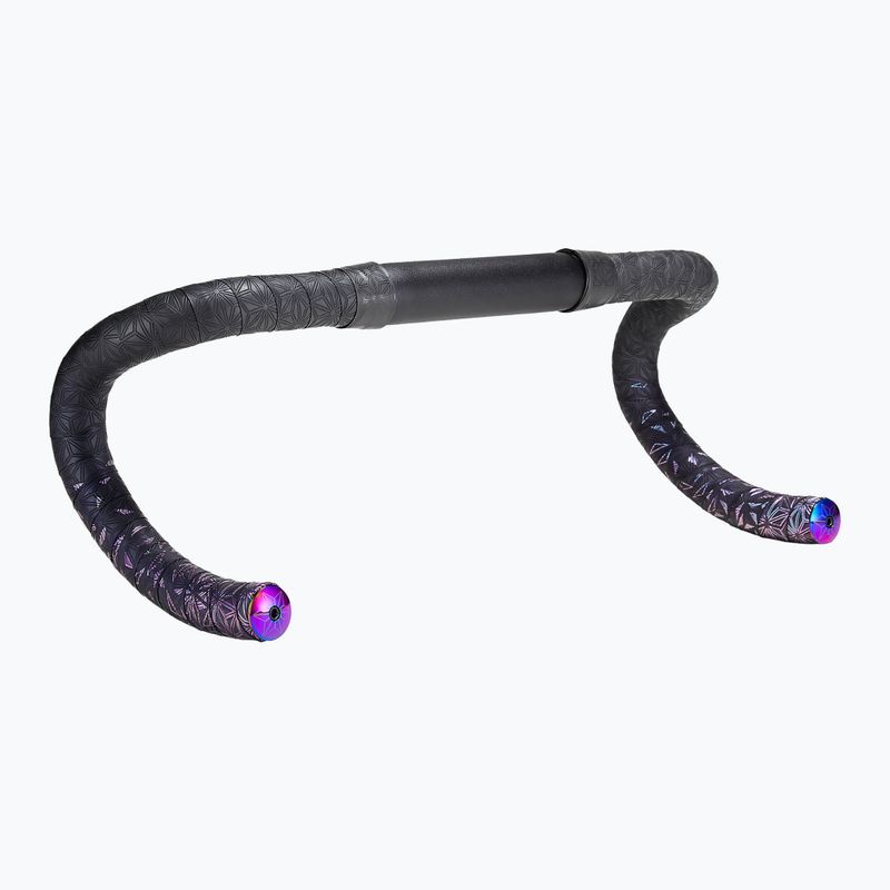 SUPACAZ Super Sticky Kush Star Fade oil slick/oil slick plugs handlebar wrap 2