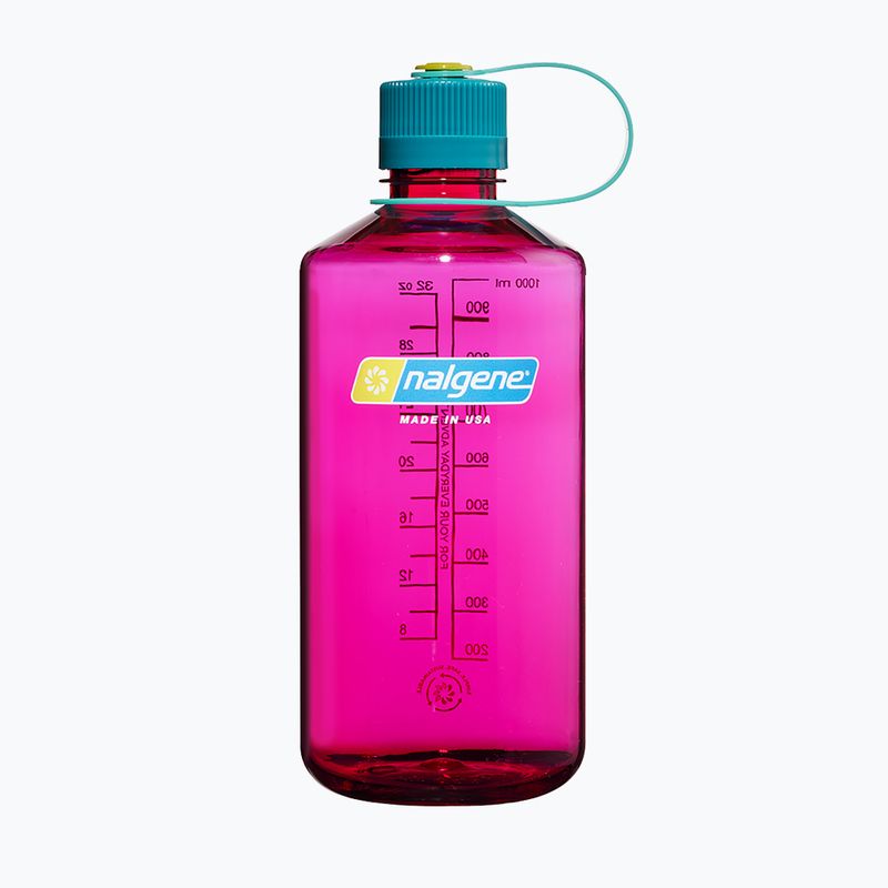 Nalgene Narrow Mouth Sustain Travel Bottle 1000 ml eggplant