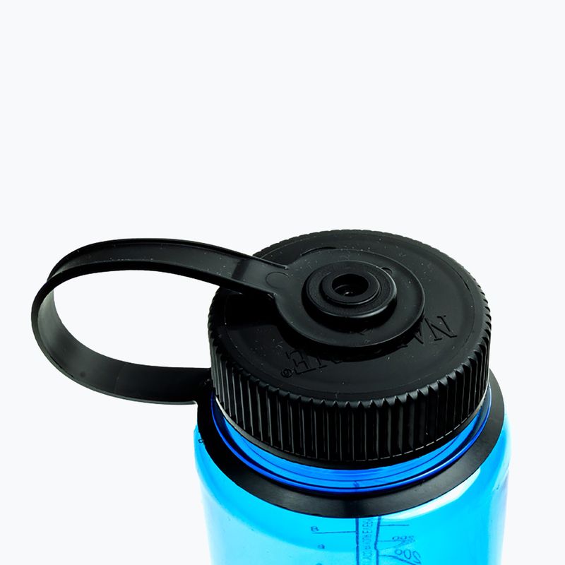 Nalgene Wide Mouth 473 ml travel bottle slate blue 3