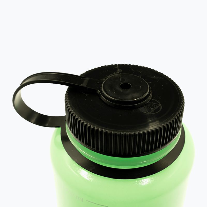 Nalgene Wide Mouth 1000 ml Travel Bottle glow green 3