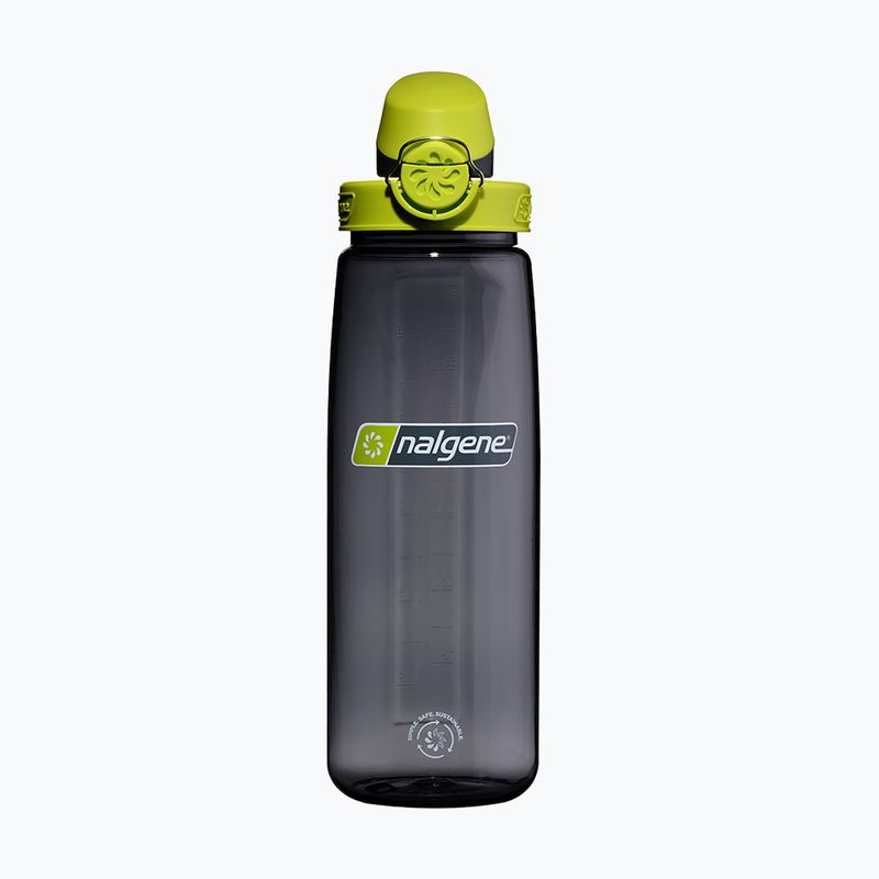 Nalgene On The Fly 740 ml travel bottle charcoal/lime cap
