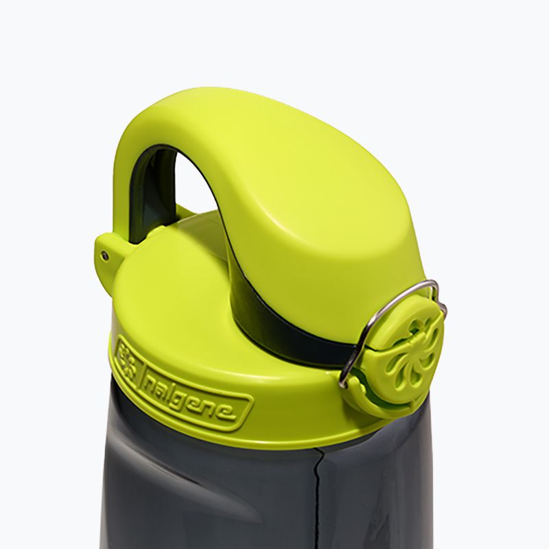 Nalgene On The Fly 740 ml travel bottle charcoal/lime cap 3