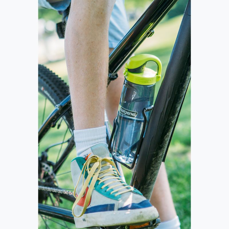 Nalgene On The Fly 740 ml travel bottle charcoal/lime cap 5