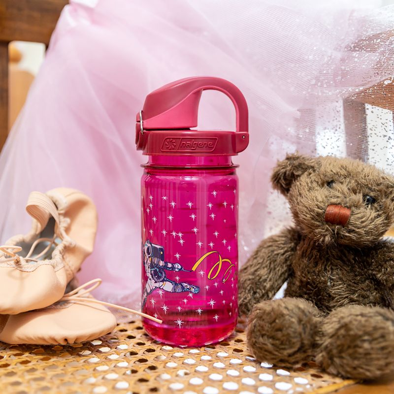 Nalgene On The Fly Kids travel bottle pink astronaut 5