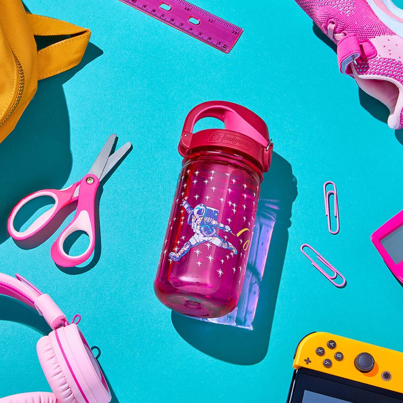 Nalgene On The Fly Kids travel bottle pink astronaut 6