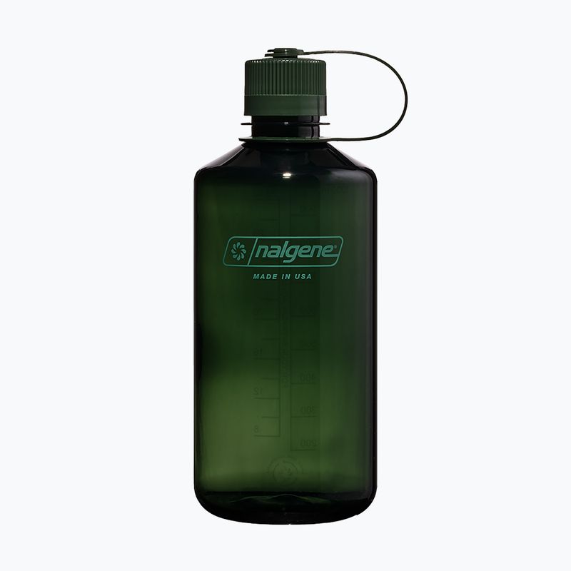 Nalgene Narrow Mouth Sustain 1000 ml jade travel bottle