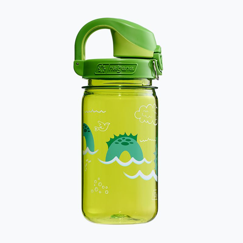 Travel bottle Nalgene On The Fly Kids 350 ml green nessie 4