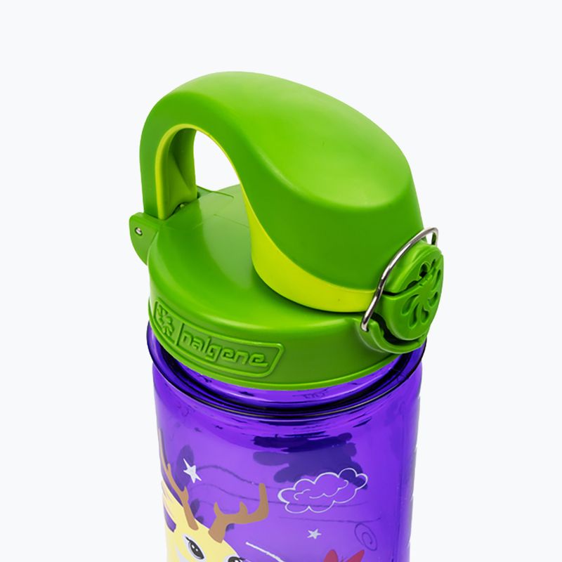 Travel bottle Nalgene On The Fly Kids 350 ml purple jackalope 5