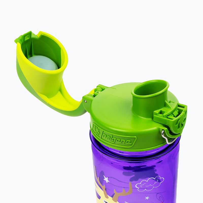 Travel bottle Nalgene On The Fly Kids 350 ml purple jackalope 6