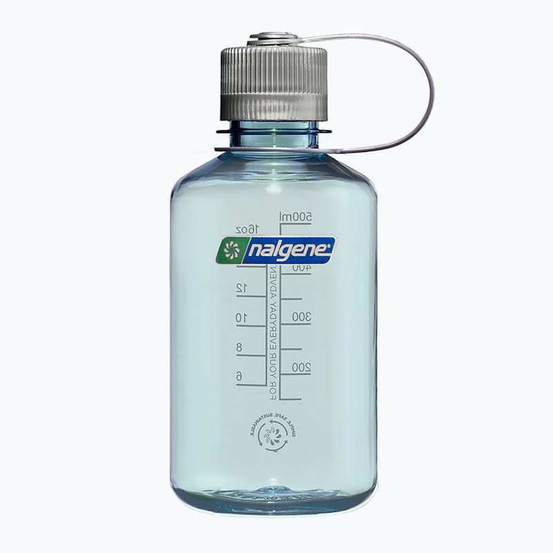 Nalgene Narrow Mouth Sustain Travel Bottle 500 ml seafoam