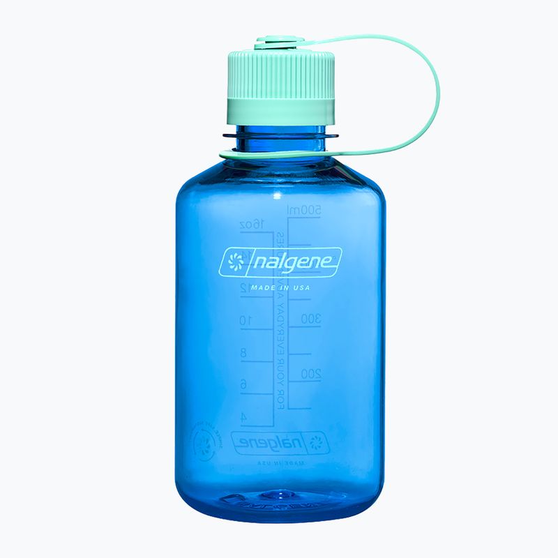 Nalgene Narrow Mouth Sustain Travel Bottle 500 ml cornflower
