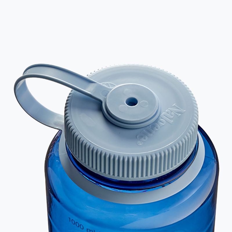 Nalgene Wide Mouth Sustain 1000 ml Indigo Travel Bottle 3