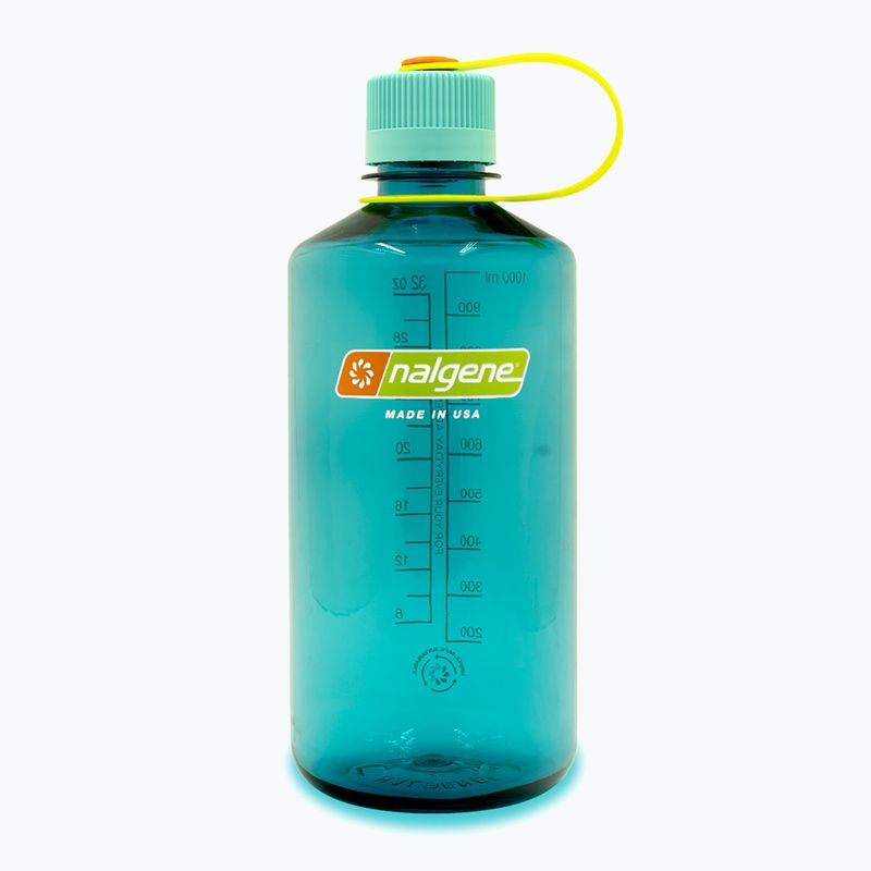 Nalgene Narrow Mouth Sustain travel bottle 1000 ml cerulean