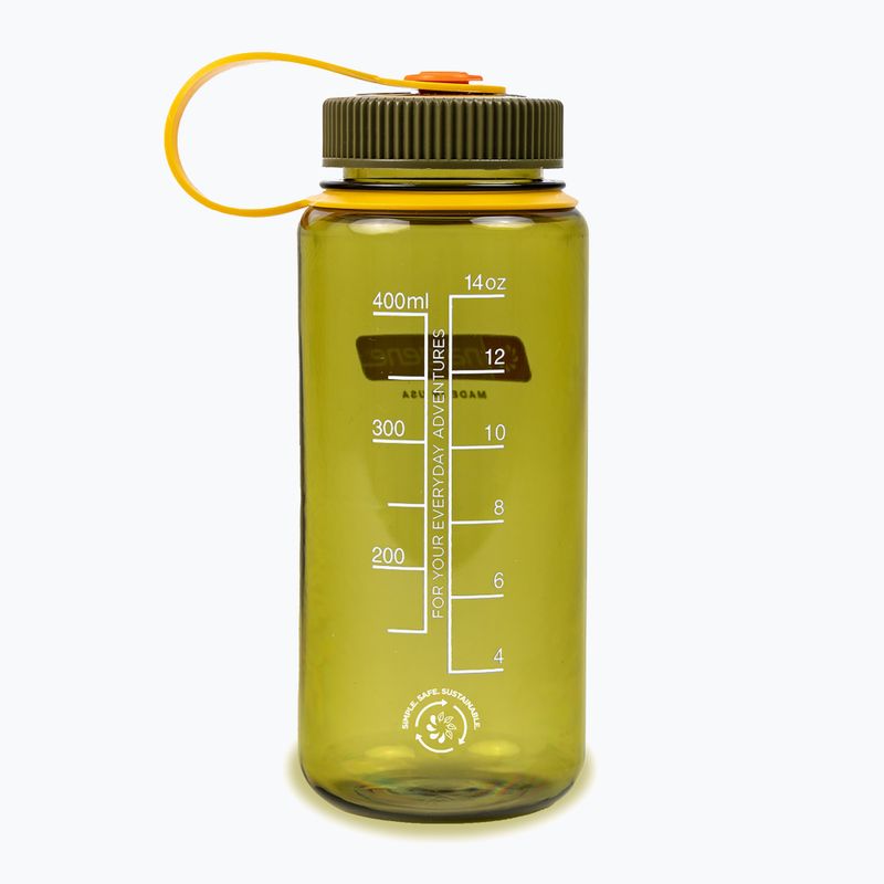 Nalgene Wide Mouth Sustain 500 ml olive travel bottle