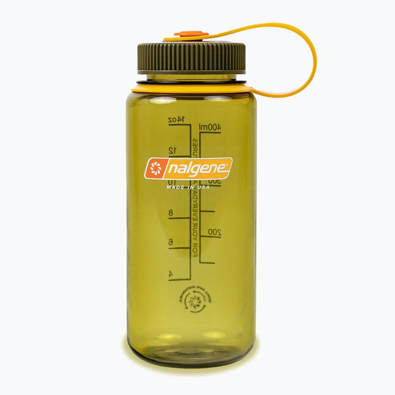 Nalgene Wide Mouth Sustain 500 ml olive travel bottle 2