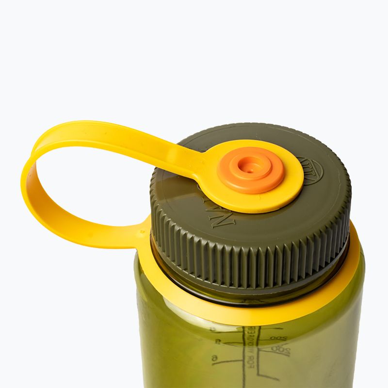 Nalgene Wide Mouth Sustain 500 ml olive travel bottle 3