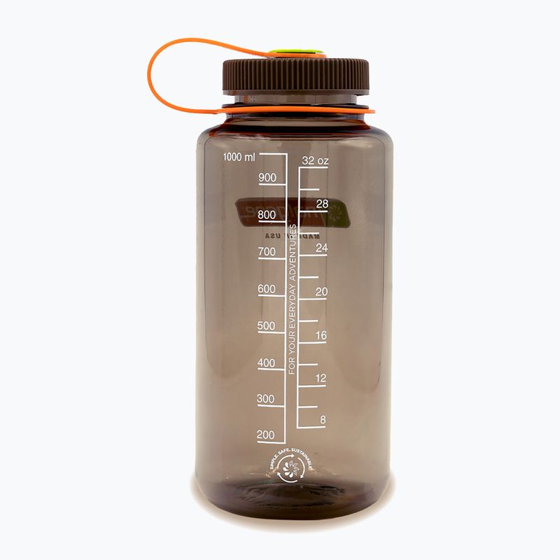 Nalgene Wide Mouth Sustain 1L brown travel bottle 2020-0132
