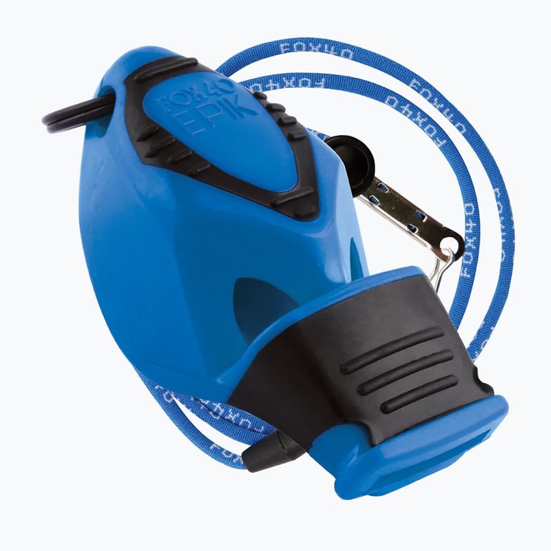 Whistle with string Fox 40 Epik CMG blue 8803