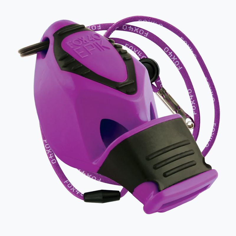 Whistle with string Fox 40 Epik CMG purple 8803