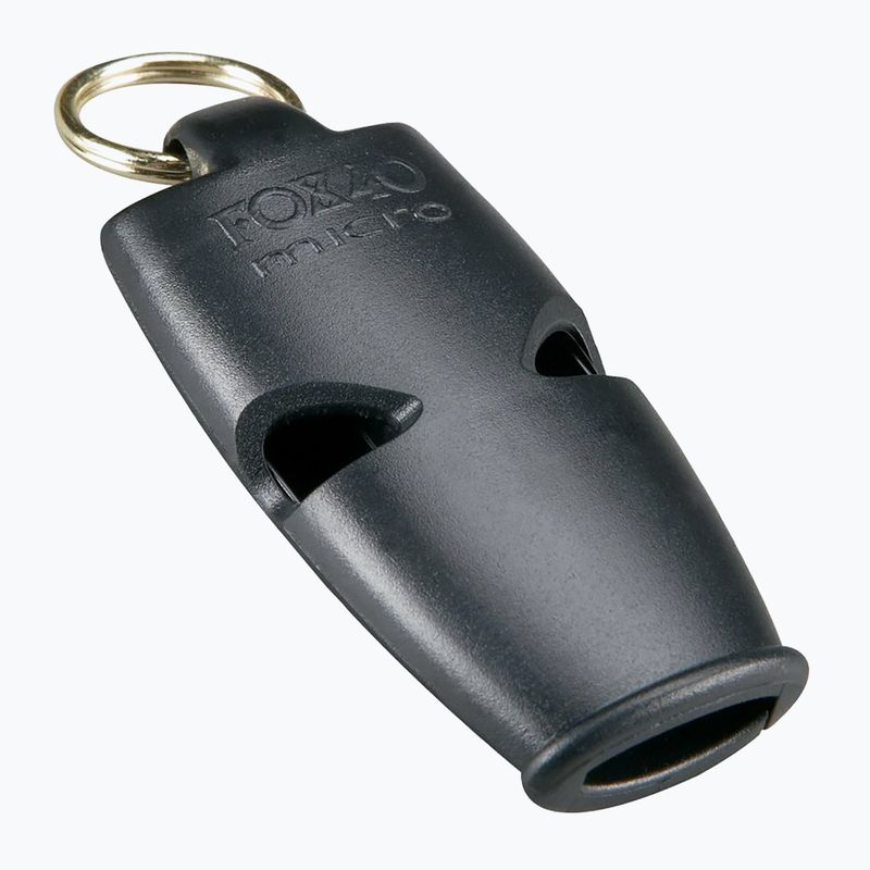 Whistle with cord Fox 40 Micro Safety black