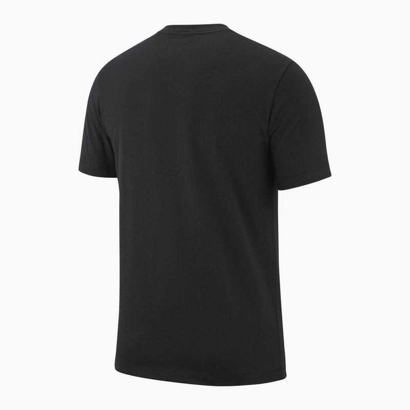 Men's T-shirt Jordan Jumpman Flight black/gym red 7
