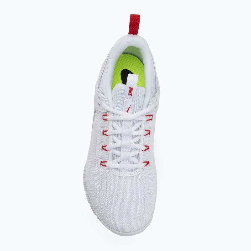 Women's volleyball shoes Nike Air Zoom Hyperace 2 white/university red 5