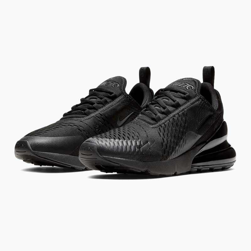 Nike Air Max 270 men's shoes black/black/black 3