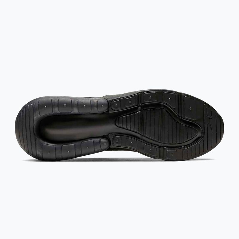 Nike Air Max 270 men's shoes black/black/black 5