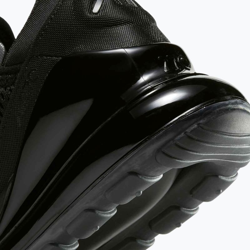 Nike Air Max 270 men's shoes black/black/black 8