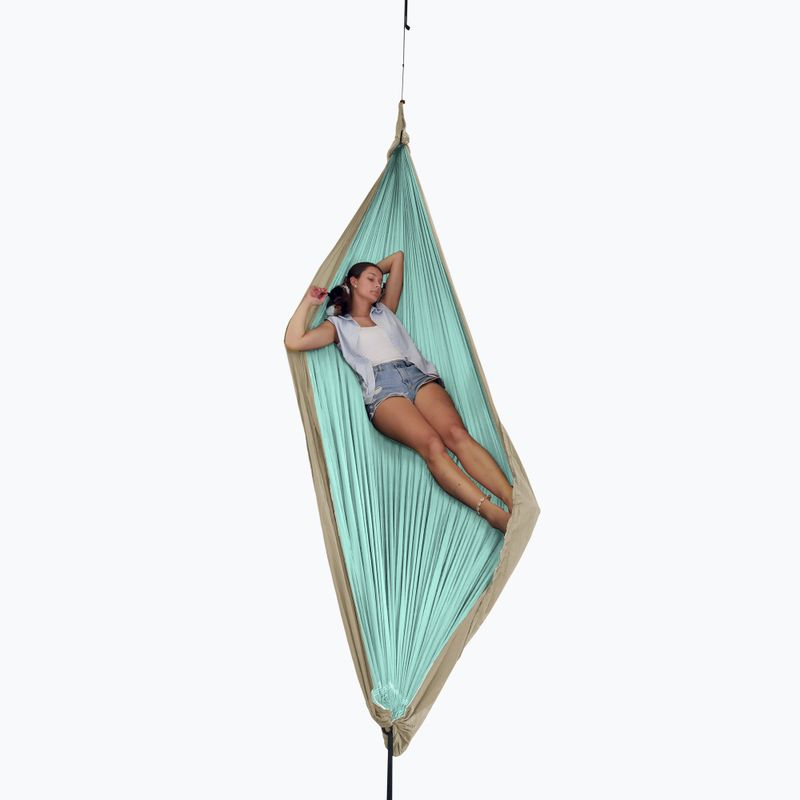 2-person travel hammock Ticket To The Moon Original mint/ice brown 5