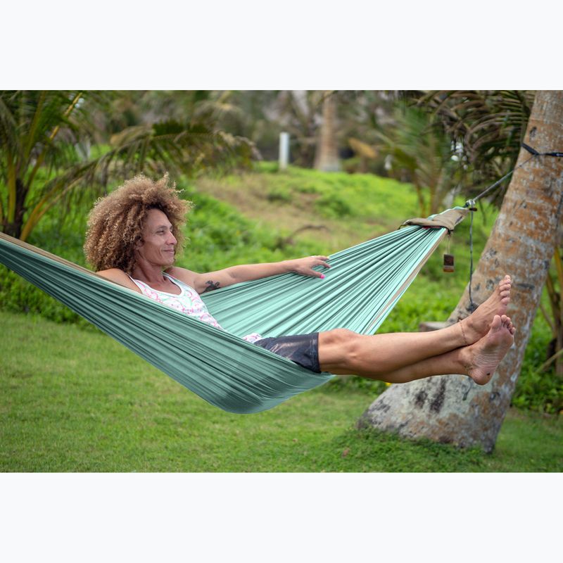 2-person travel hammock Ticket To The Moon Original mint/ice brown 10