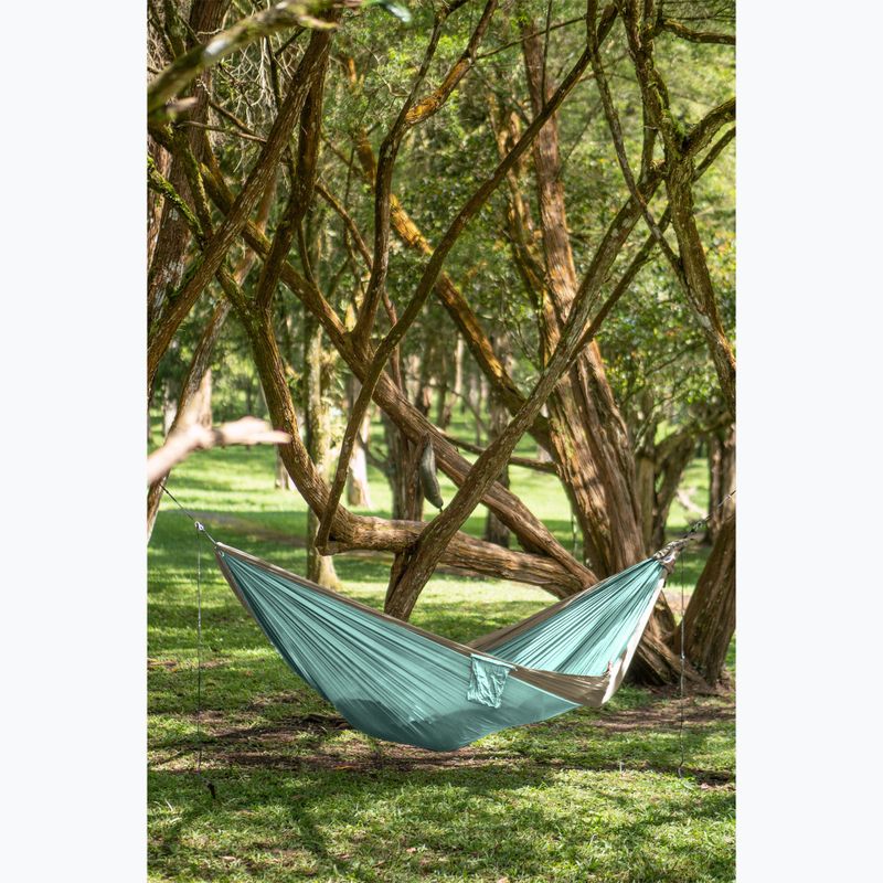 2-person travel hammock Ticket To The Moon Original mint/ice brown 11