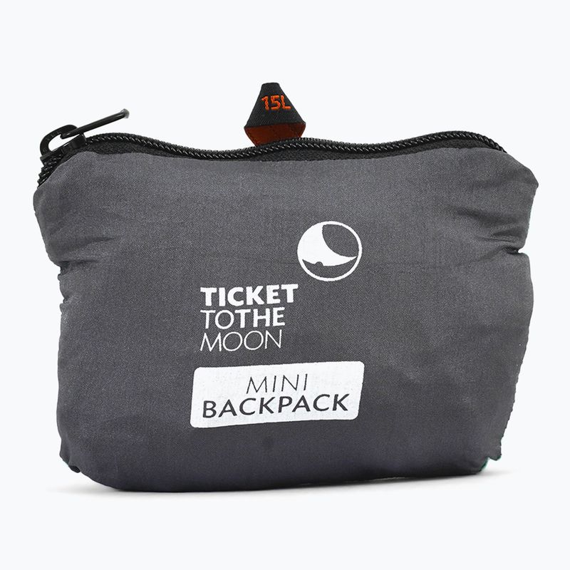 Ticket To The Moon Mini 15 l backpack gray/mint