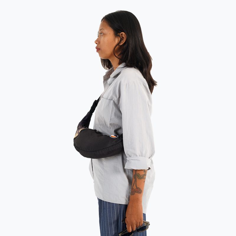 Ticket To The Moon Upcycled Sling shoulder bag black/camo 5