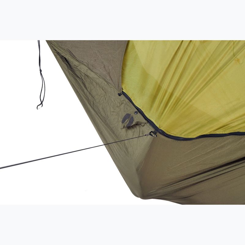 Ticket To The Moon Pro army green hiking hammock 3