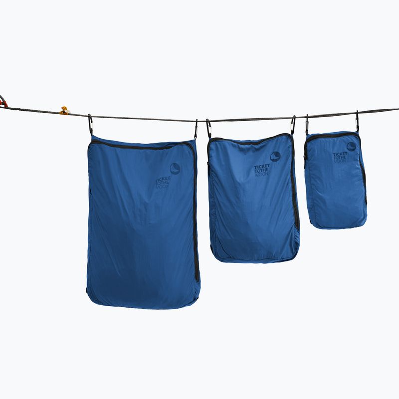 Organizer set Ticket To The Moon Travel Cube Set 3 pcs. lightest blue/blue 2