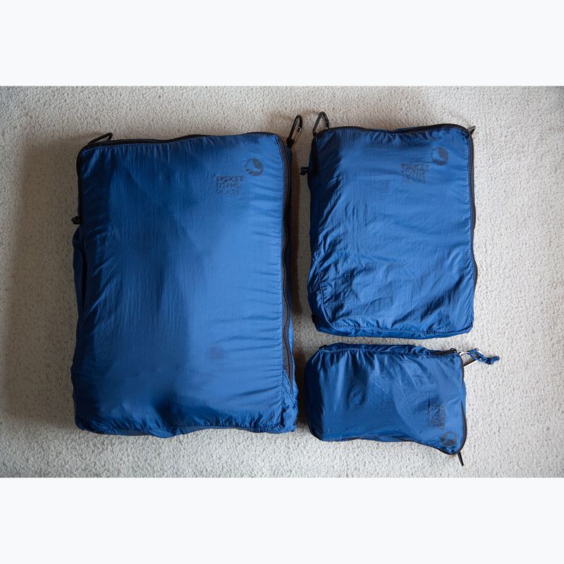 Organizer set Ticket To The Moon Travel Cube Set 3 pcs. lightest blue/blue 3