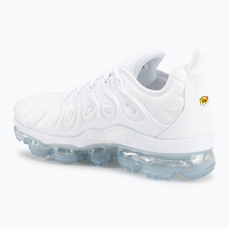 Men's Nike Air Vapormax Plus white/pure platinium/white shoes 3