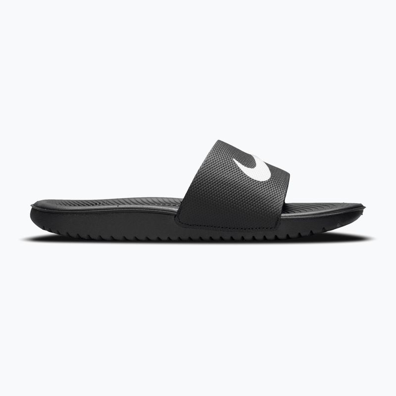 Kidsʼ Nike Kawa Slides black/white