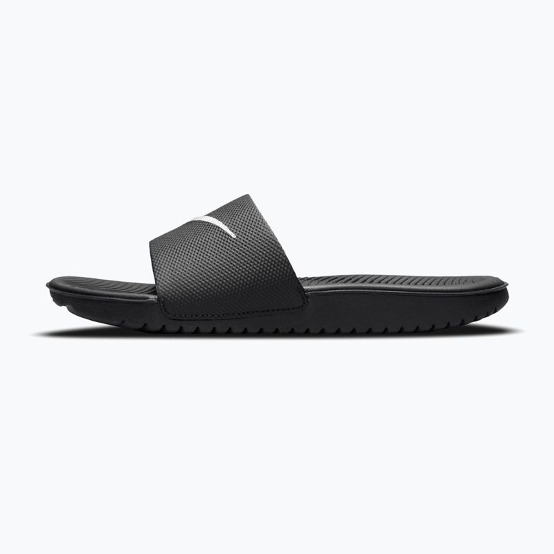 Kidsʼ Nike Kawa Slides black/white 2