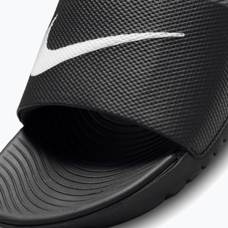 Kidsʼ Nike Kawa Slides black/white 6