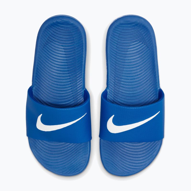 Children's flip-flops Nike Coffee hyper cobalt/white 4