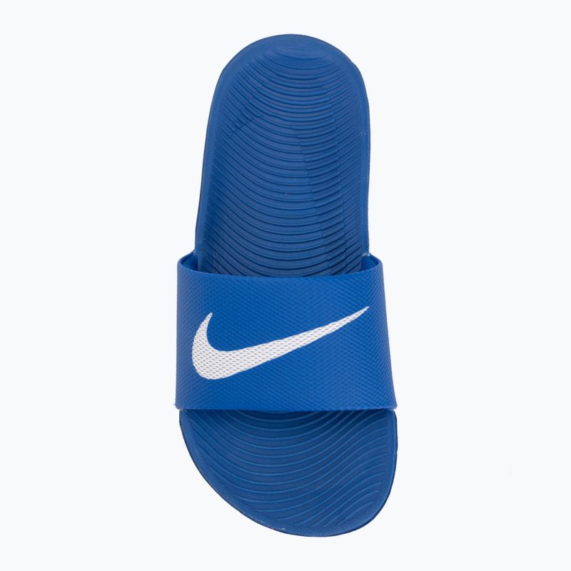 Slides Nike Coffee hyper cobalt/white 5