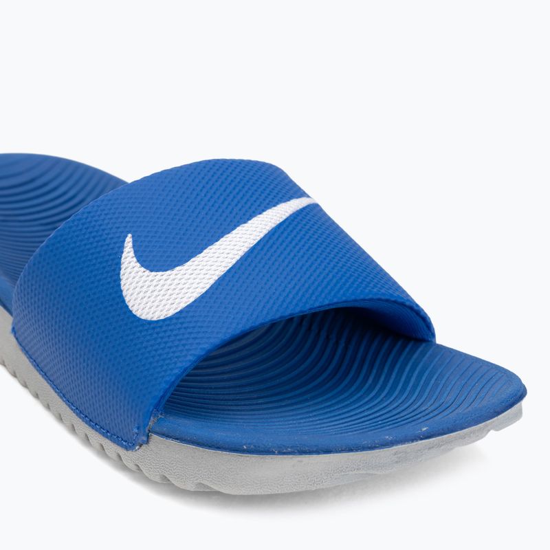 Slides Nike Coffee hyper cobalt/white 7