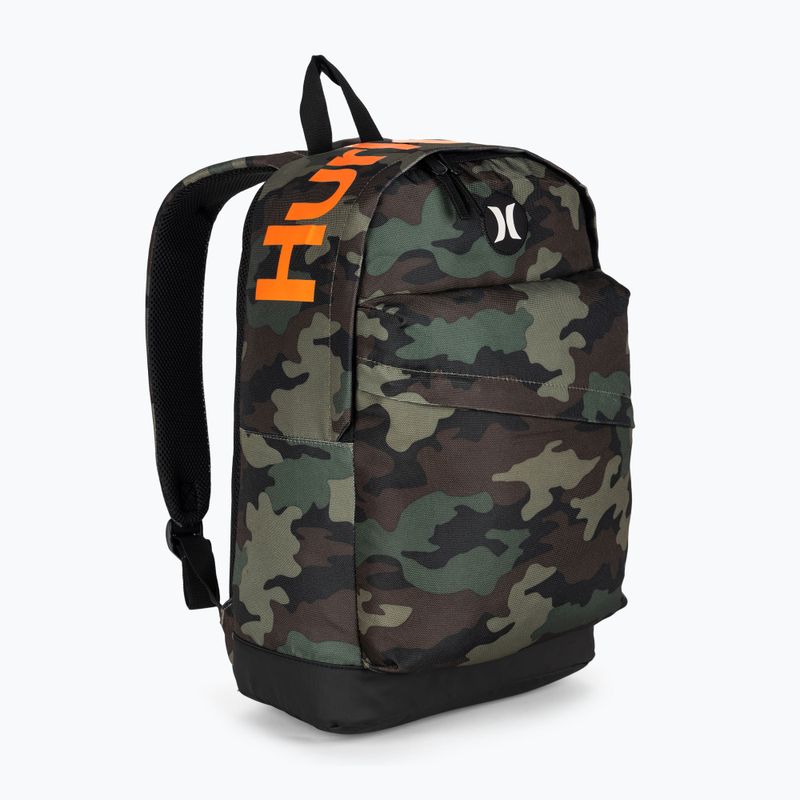 Hurley Groundswell green camo backpack 2