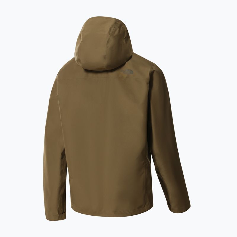 Men's rain jacket The North Face Dryzzle Futurelight brown NF0A7QB237U1 11